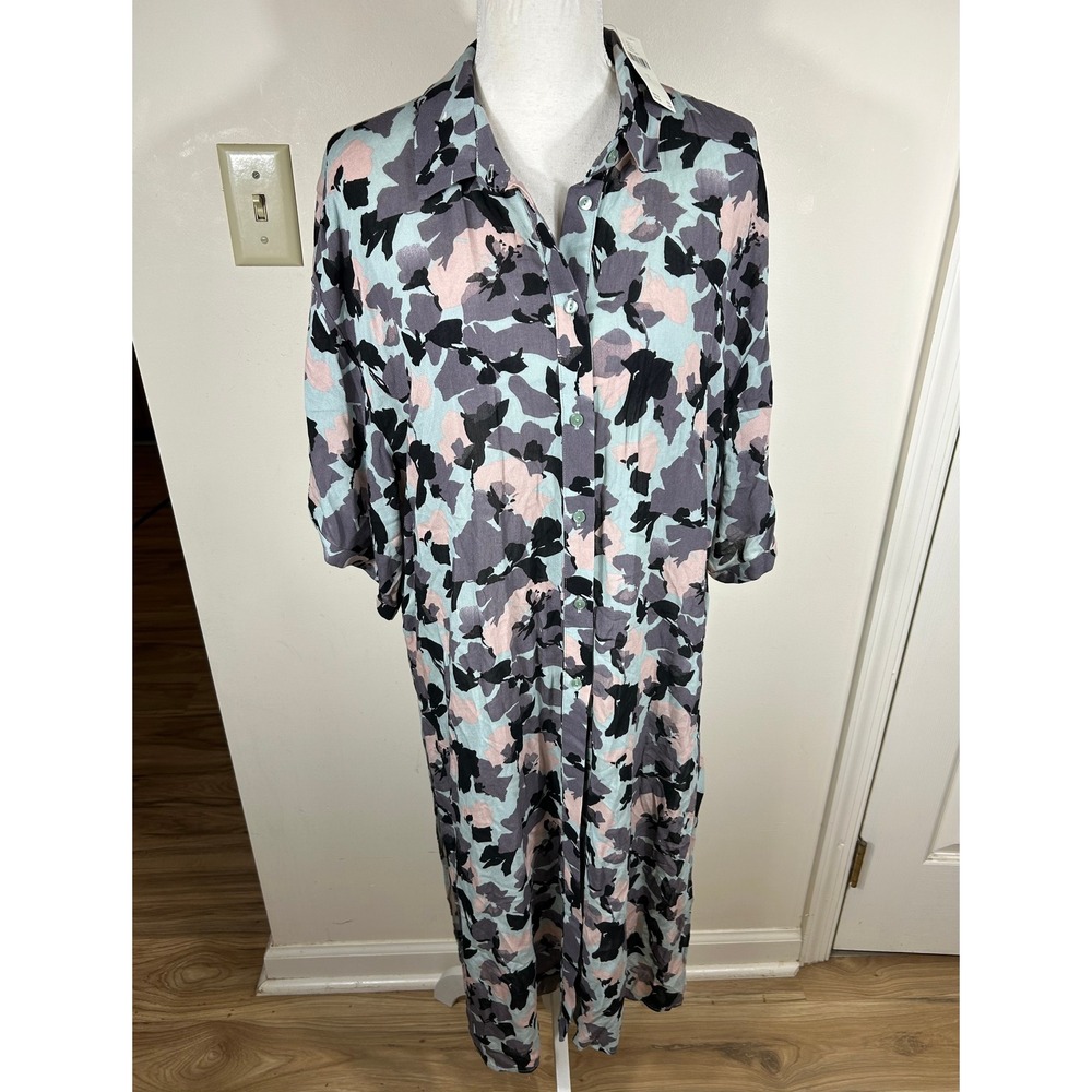Maeve Anthropologie Rita Tunic Blouse Dress L Whimsigoth Art Teacher Lagenlook